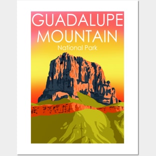 Guadalupe Mountain Posters and Art